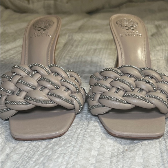 Vince Camuto Women's Beige Braided Sandals size 9 - Picture 7 of 9